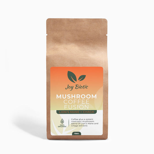 Mushroom Coffee Powder | Mushroom Coffee Fusion | Joy Biotic