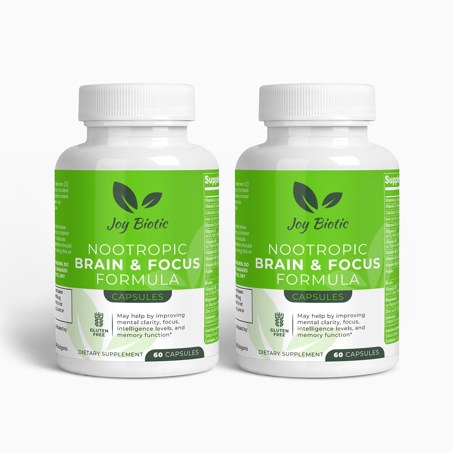 Nootropic Brain Supplement | Brain Focus Formula | Joy Biotic